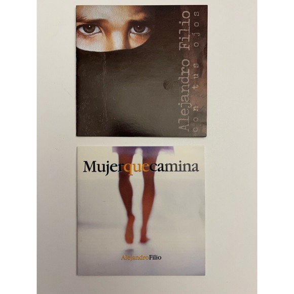 Alejandro Filio Mujer Que Camina / Con Tus Ojos CD Digipak Import - Picture 5 of 6
